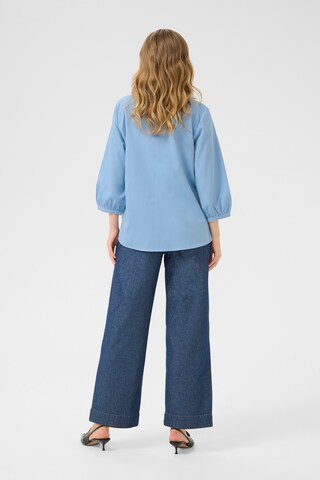 Kaffe Blouse 'Ravna' in Blauw