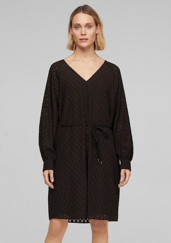 s.Oliver BLACK LABEL Dress in Black: front