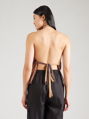 TOPSHOP Top – hnědá