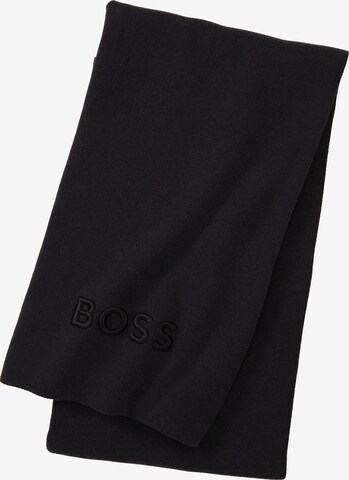 BOSS Blankets in Black: front