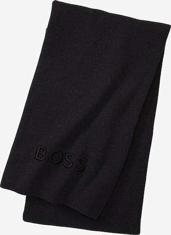 BOSS Home Blankets in Black: front