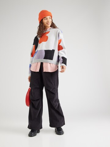 Volcom Sweater 'ABSTRACKOM' in Grey