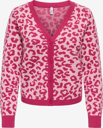 ONLY Kardigan 'ONLLEO' – pink: přední strana