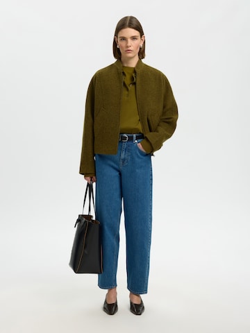 SELECTED Jacke 'SLWJACQUELINE' in Grün