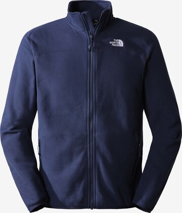 THE NORTH FACE Athletic Fleece Jacket 'Glacier' in Blue: front