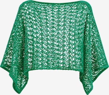 Süel knitwear - Top de punto 'Spider' en verde: frente