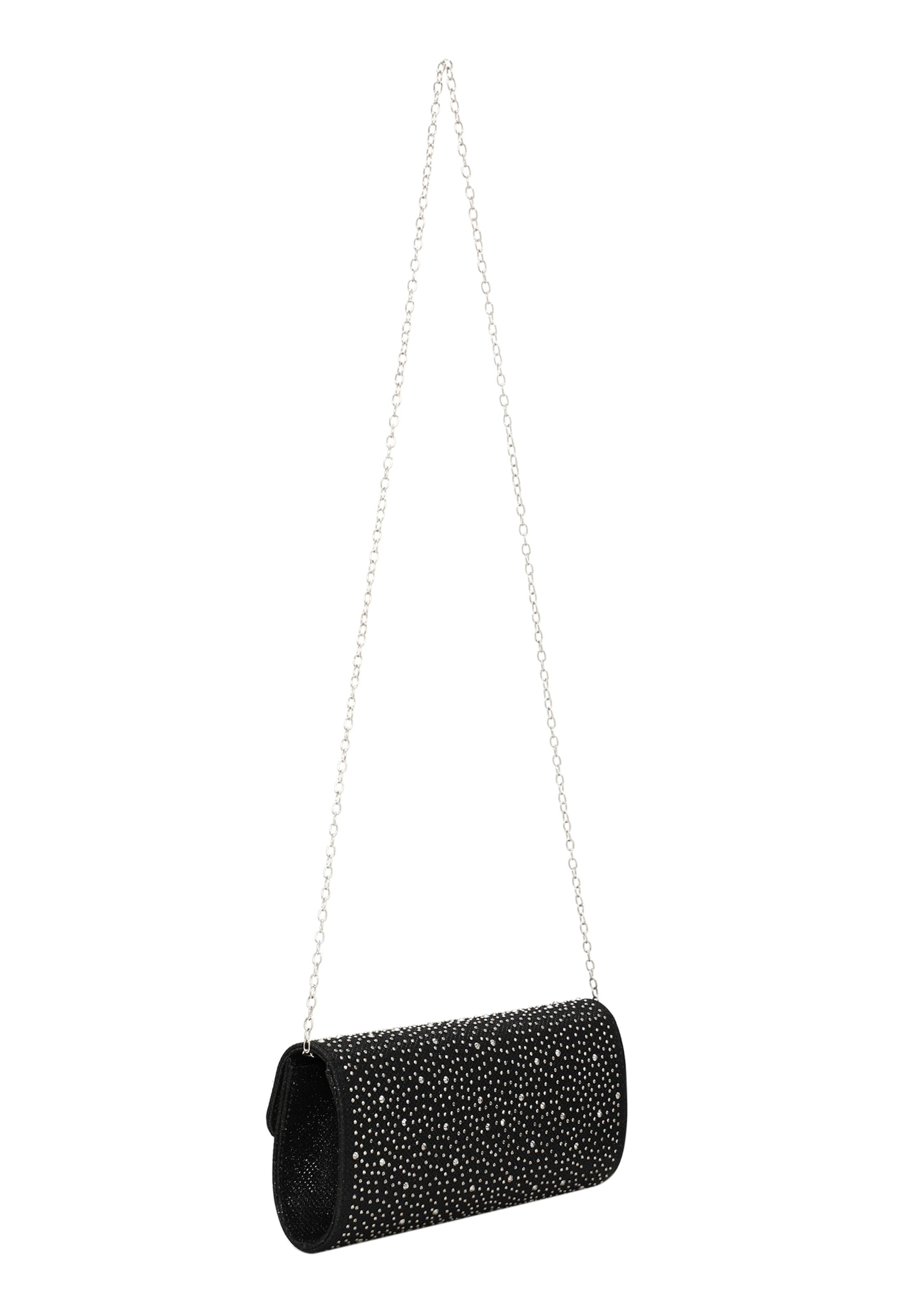 faina Clutch in Zwart
