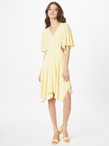 PATRIZIA PEPE - Vestido en amarillo: frente