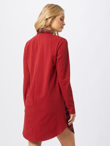 Skiny Regular Nightgown in Red