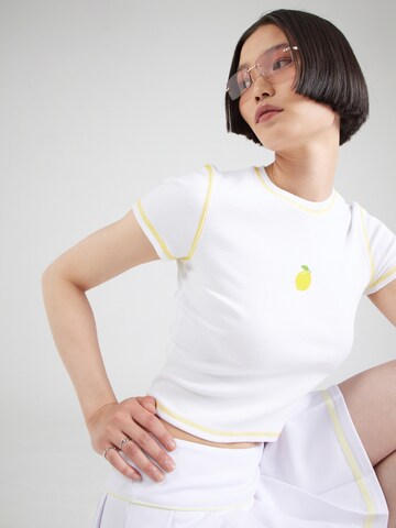 PIECES Shirt 'NANA' in White