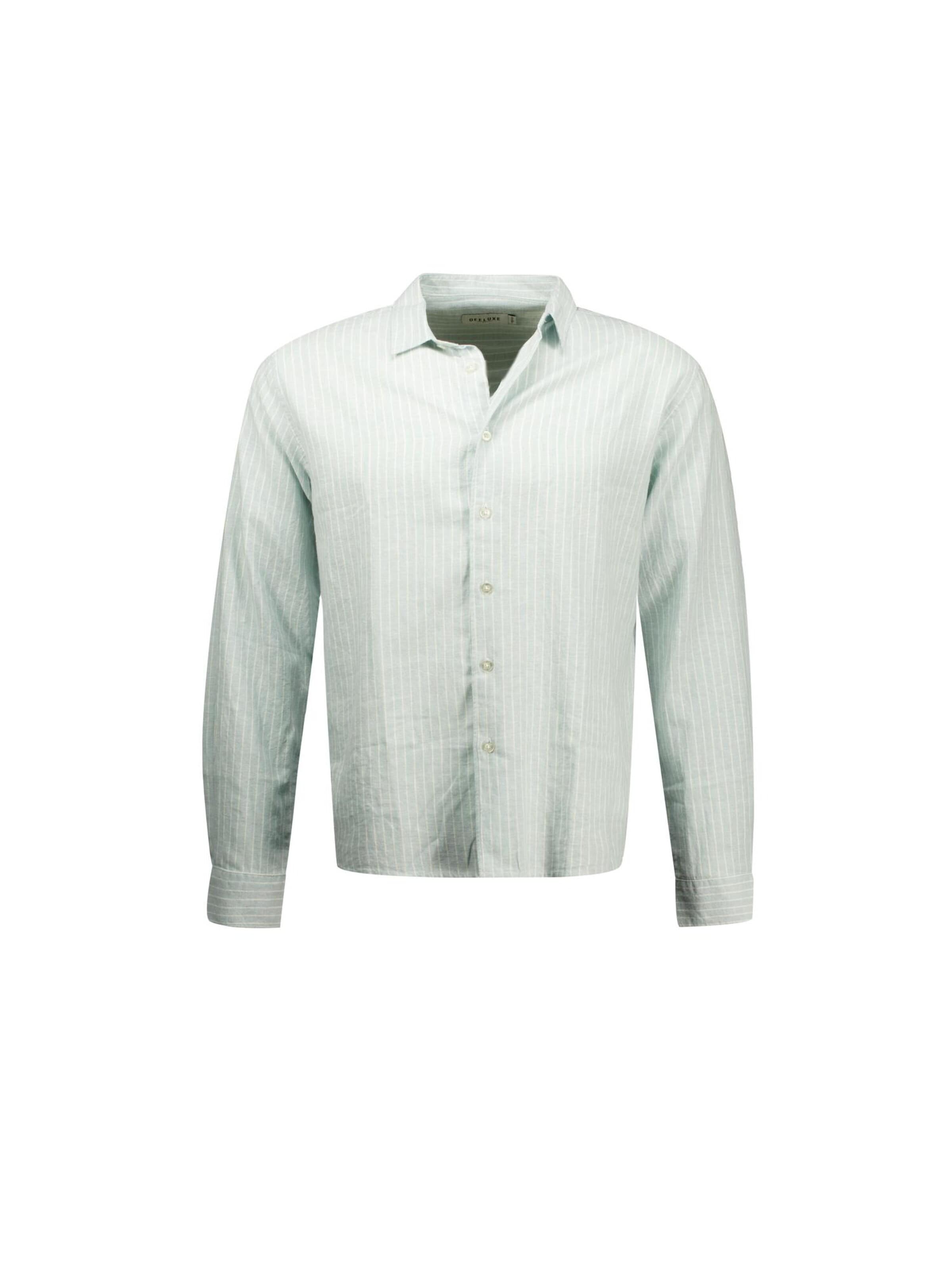 Fit confort Chemise ' MYERS ' Deeluxe en bleu : devant