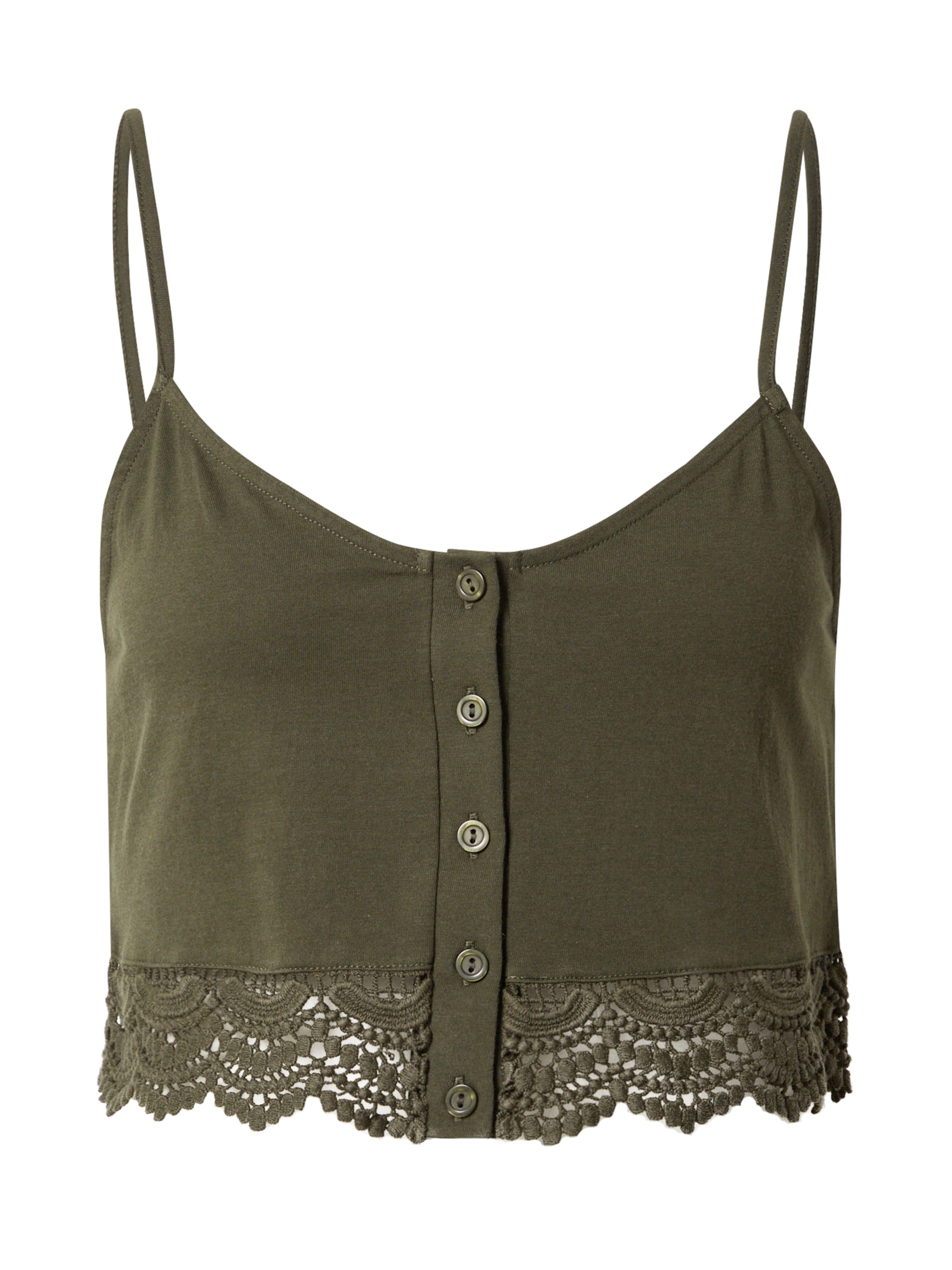 ABOUT YOU Top 'Silva' in Green: front
