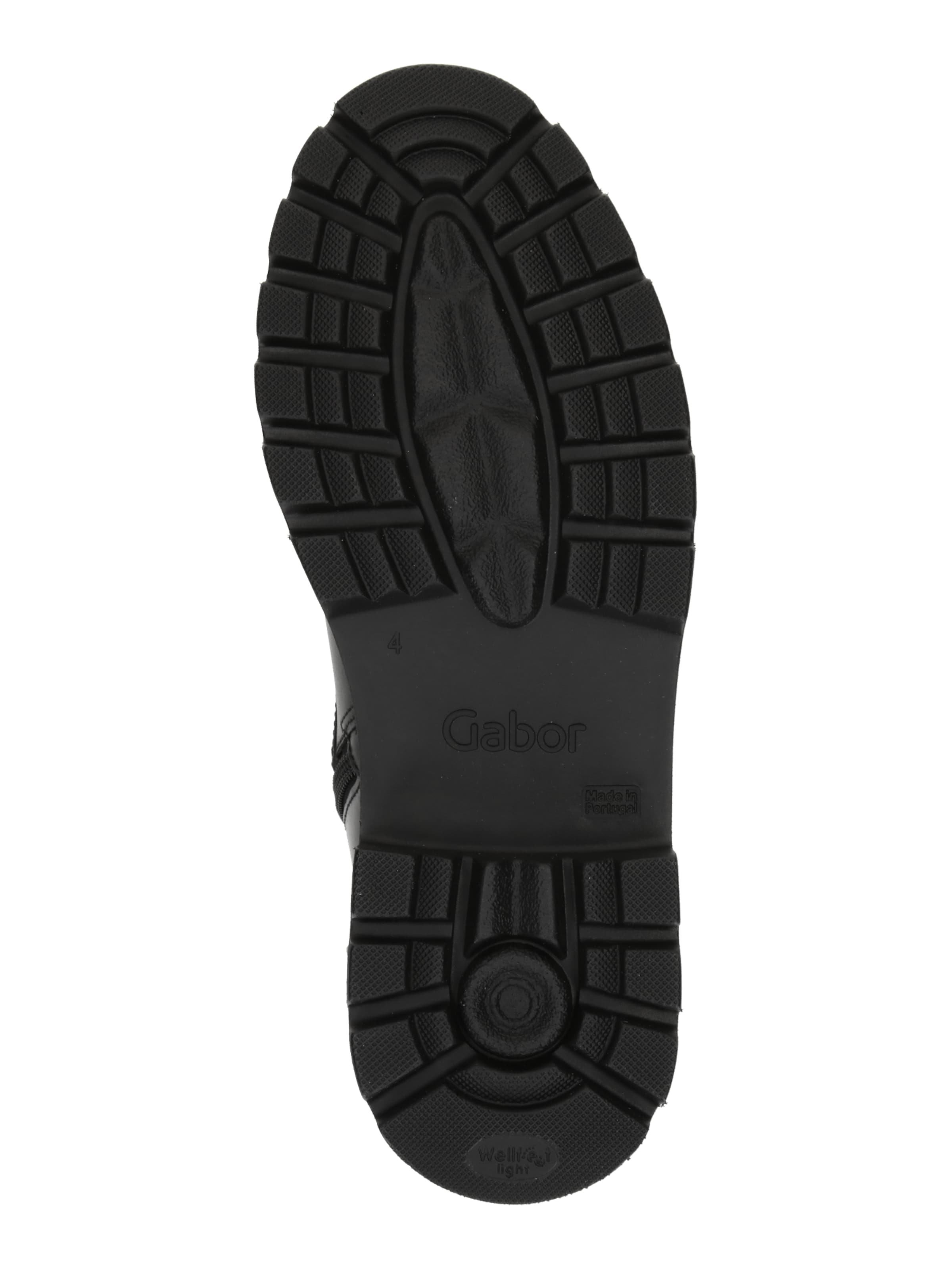 Stivaletto stringato di GABOR in nero