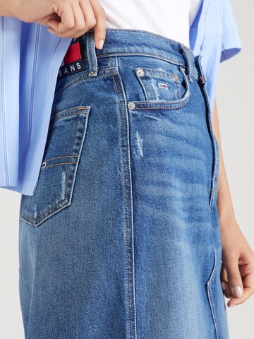 Tommy Jeans Nederdel 'CLAIRE' i blå