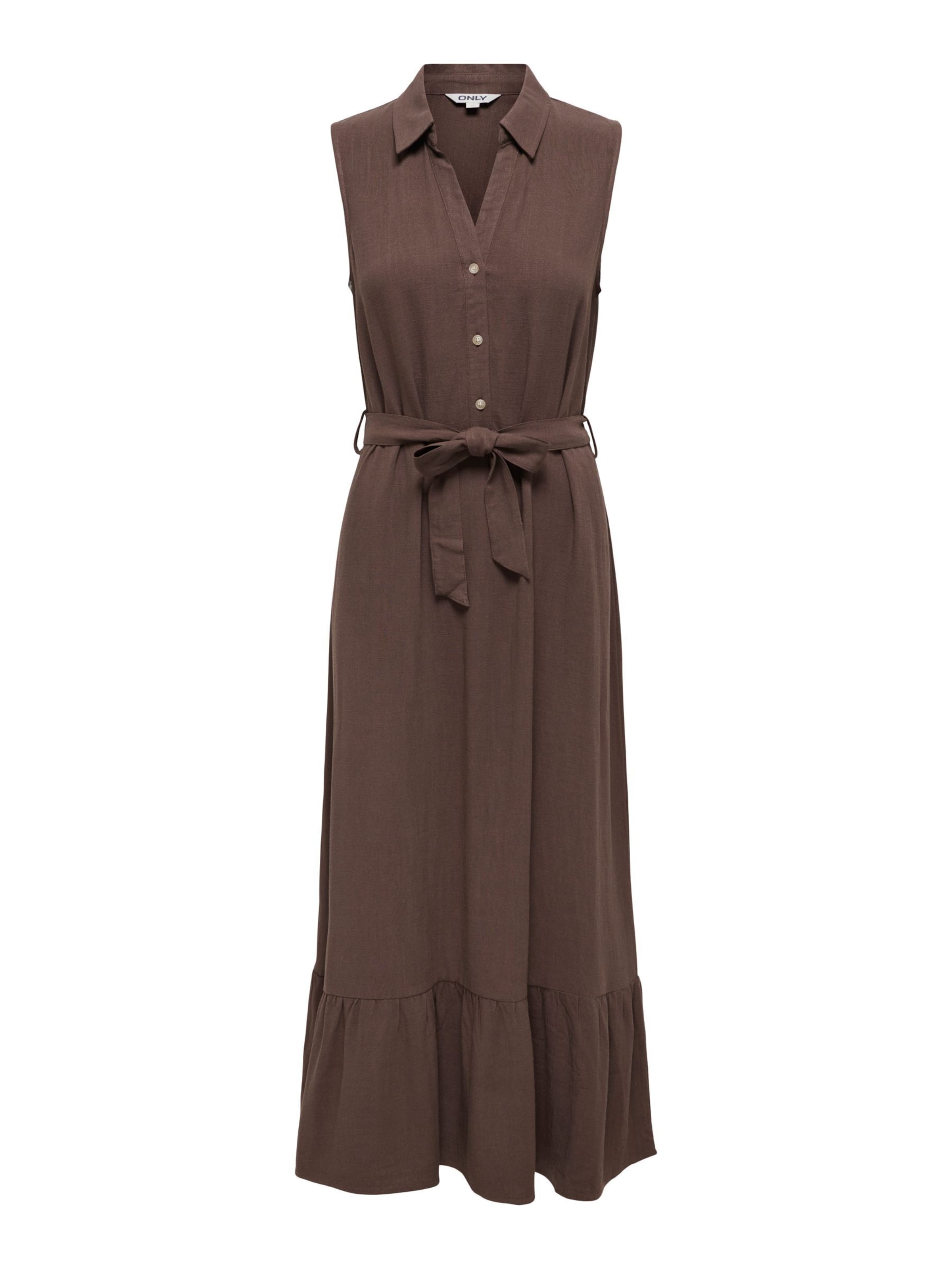 ONLY Kleid 'ONLSiesta' in Braun: Vorderseite