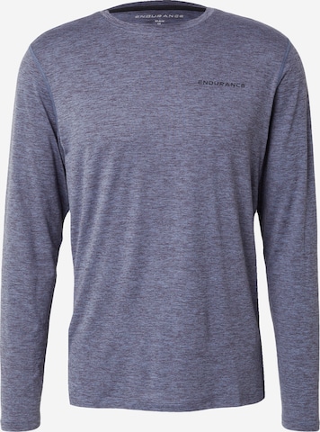 T-Shirt fonctionnel 'Abdon' ENDURANCE en bleu : devant