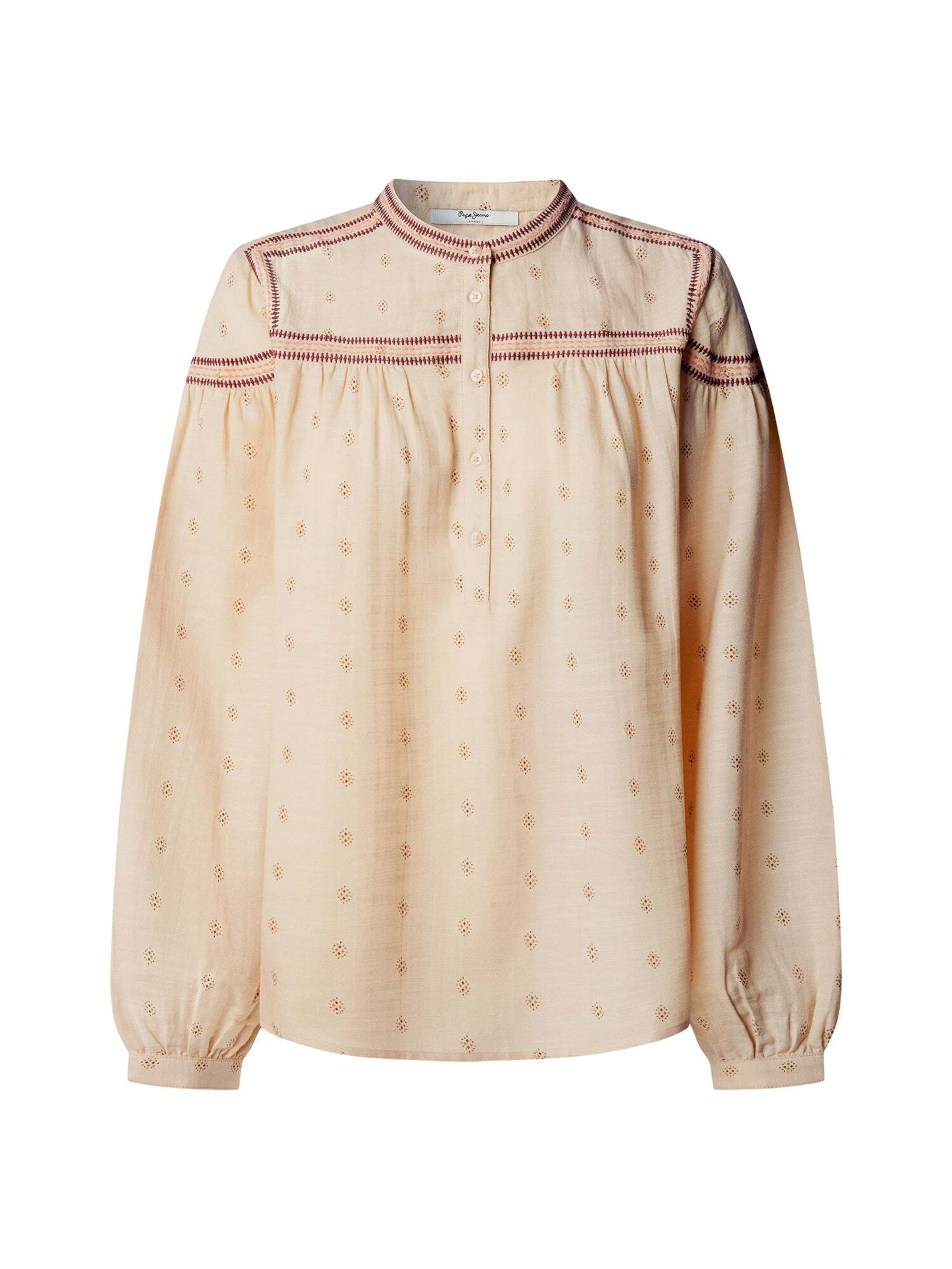 Chemisier 'Jaila' Pepe Jeans en blanc : devant