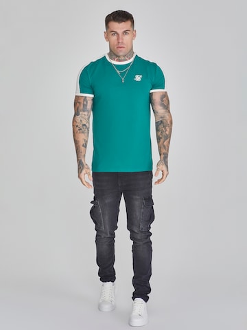 SikSilk T-Shirt in Grün