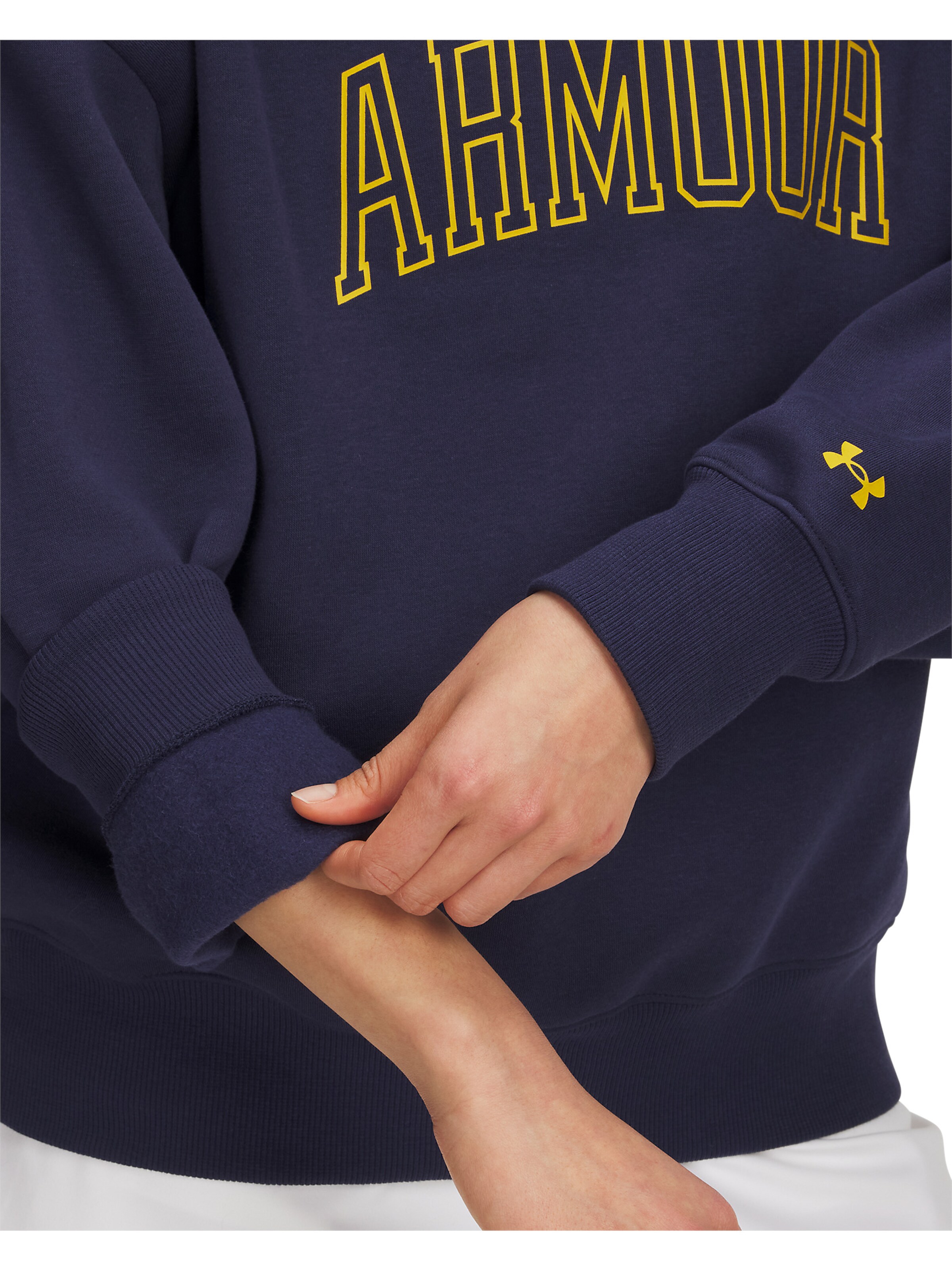 UNDER ARMOUR Sportief sweatshirt in Blauw