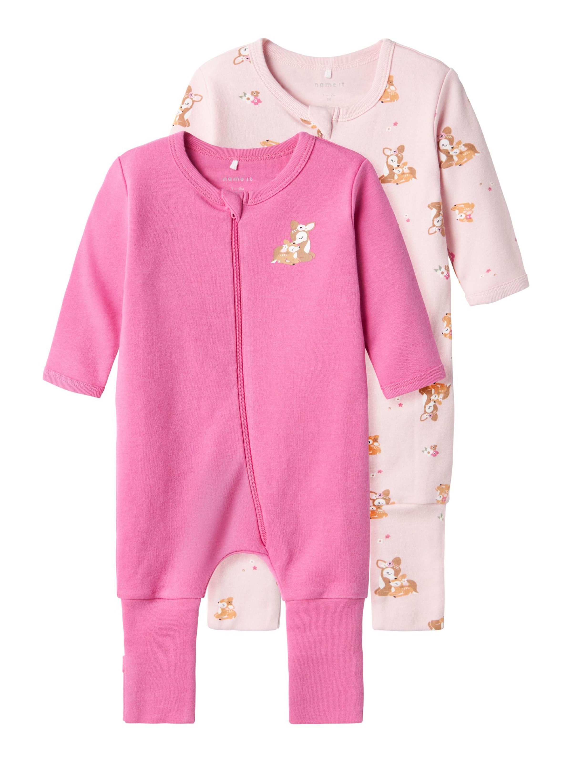 Salopetă/Body de la NAME IT pe roz: față