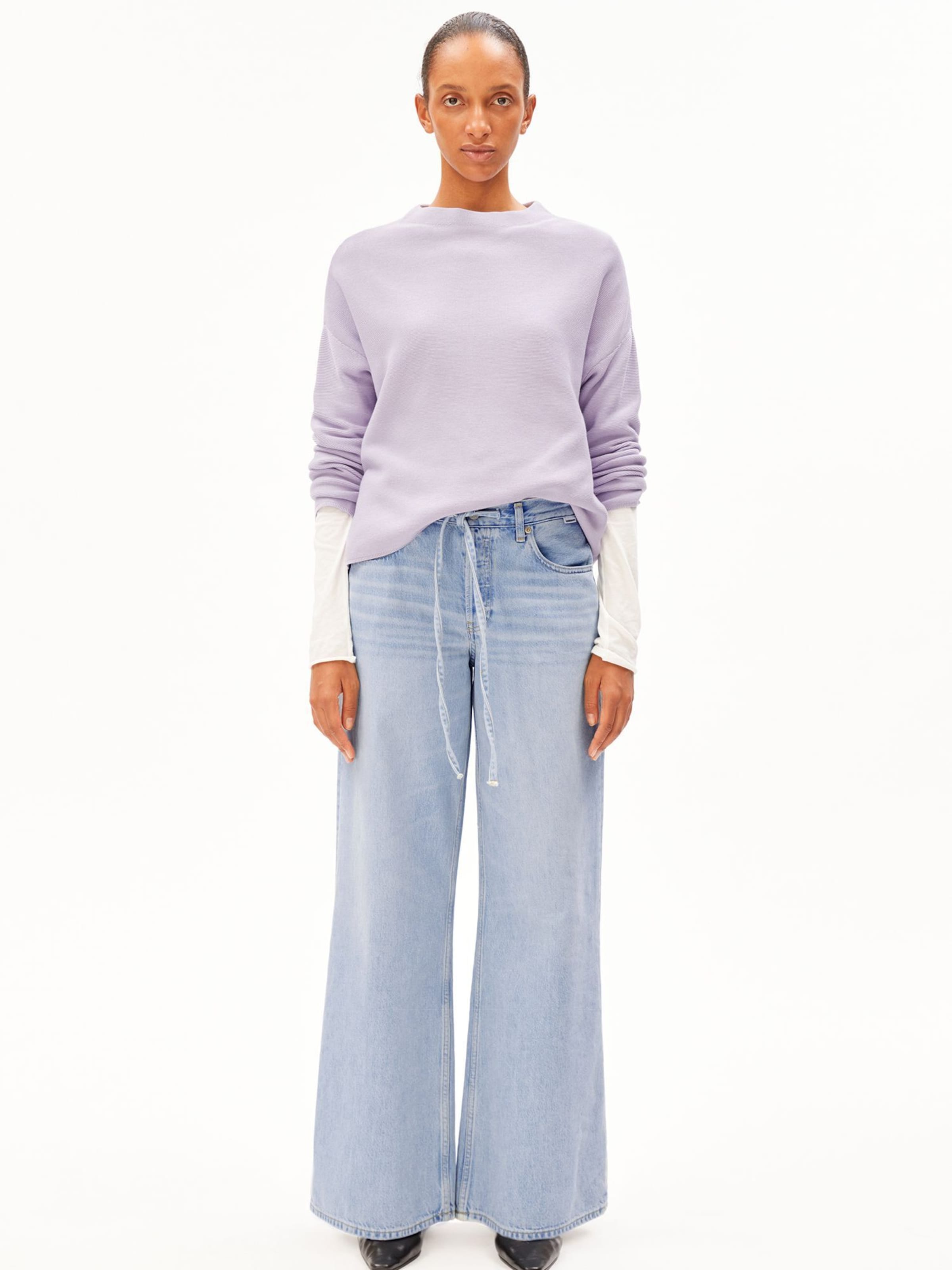 Pullover 'MERINAA' di ARMEDANGELS in lilla