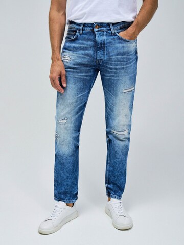 Salsa Jeans Slimfit Jeans in Blauw: voorkant