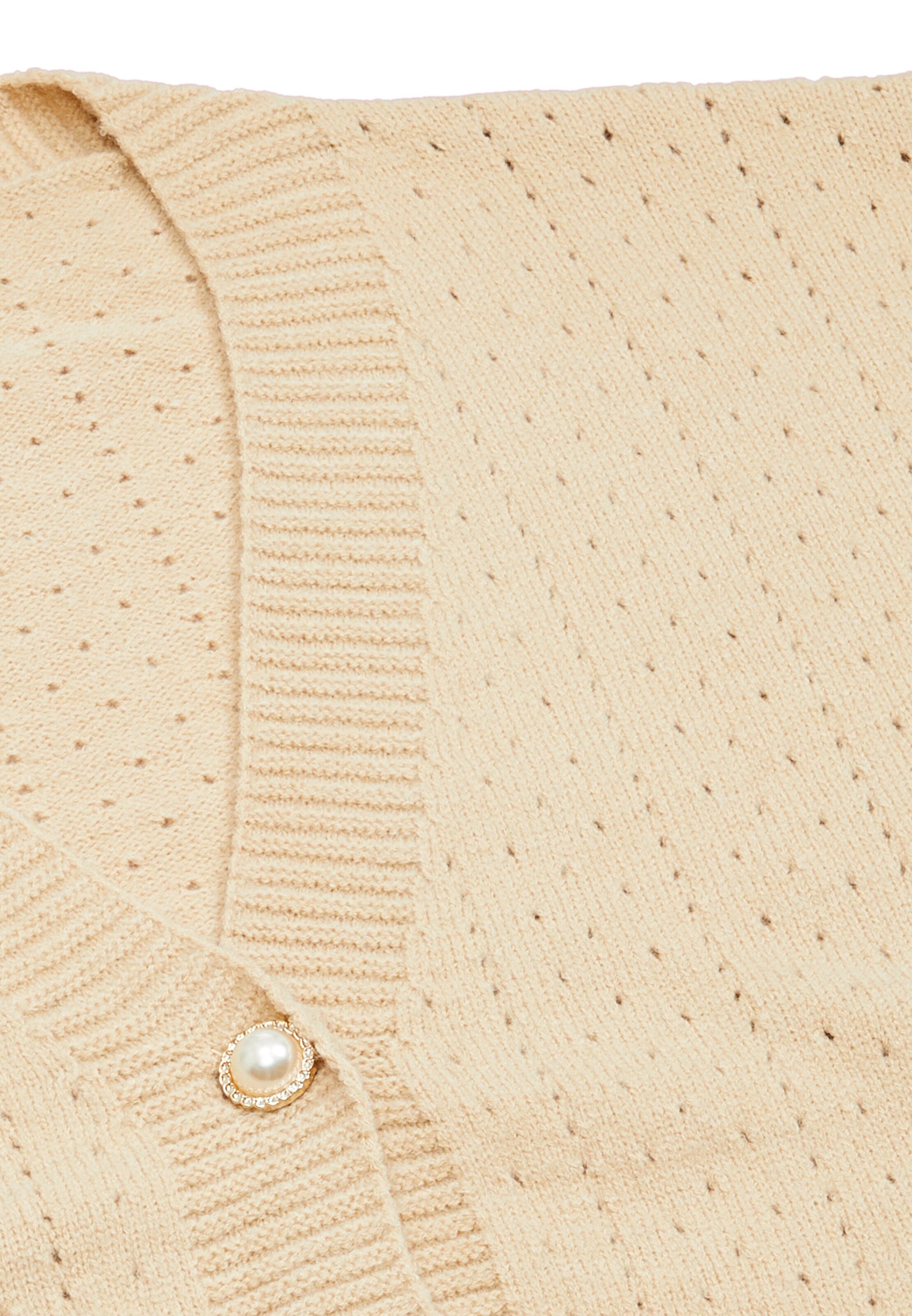 caissa - Casaco de malha em bege