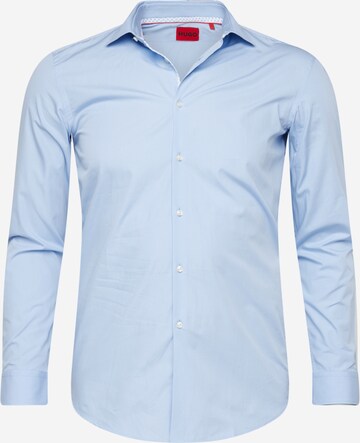 HUGO - Slim Fit Camisa 'Koey' em azul: frente