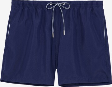 Shorts de bain ' Sea Life ' HOM en bleu : devant