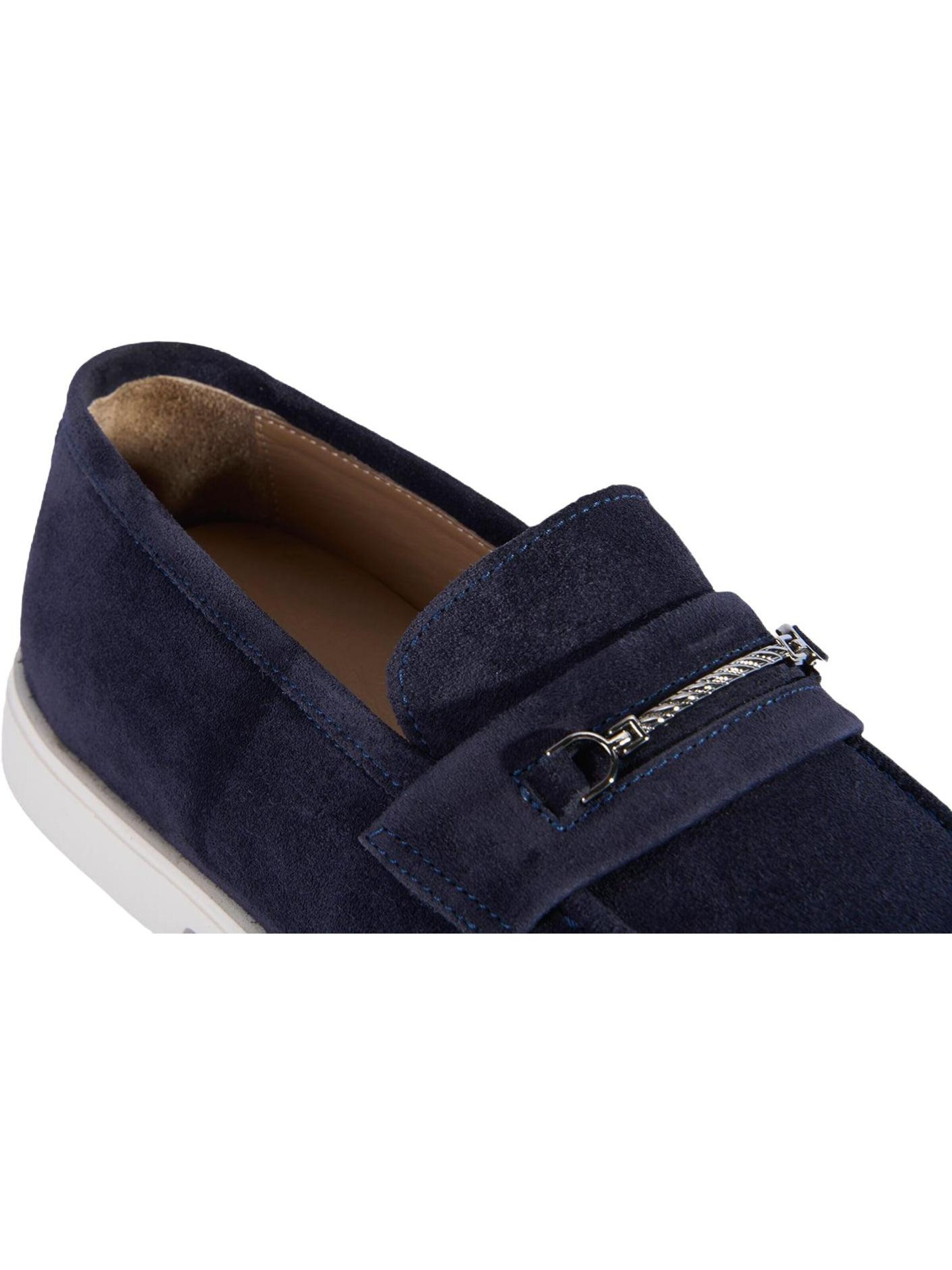 Desa - Mocasines 'DESA Herren-Wildlederslipper mit Metalldetails' en azul