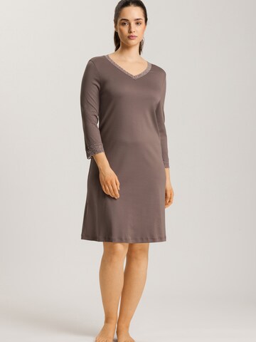 Hanro Nightgown ' Moments ' in Grey: front