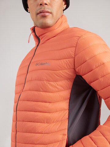 COLUMBIA Sports jacket 'Powder Pass' in Orange