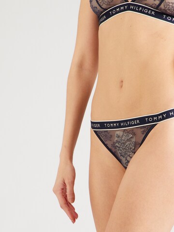 TOMMY HILFIGER Tanga – modrá