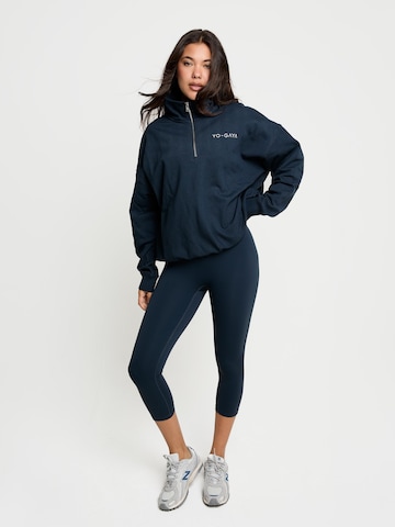 YO-GAYA Skinny Leggings 'Capri Legging' in Blue
