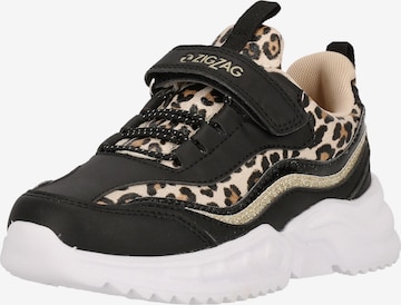 ZigZag Sneakers 'Lassis' in Black: front