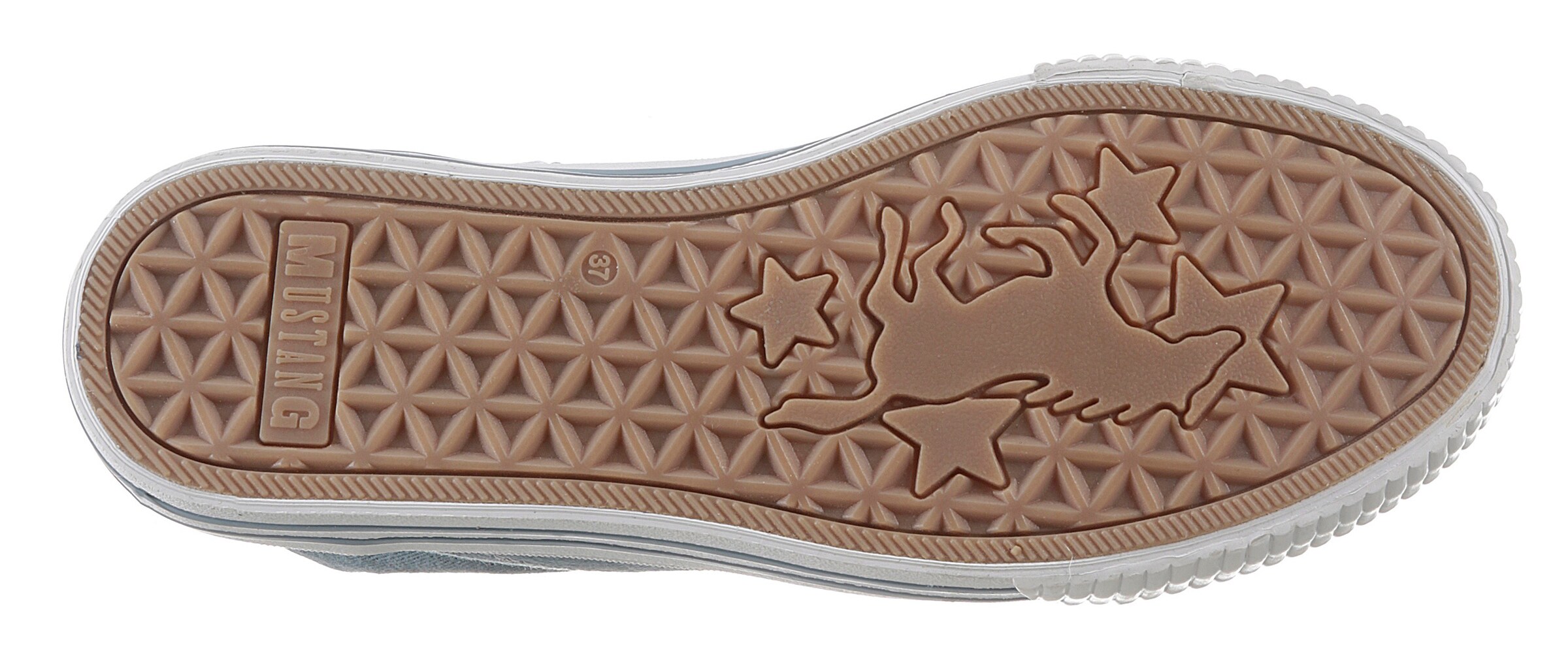 MUSTANG High-Top Sneakers in Blue