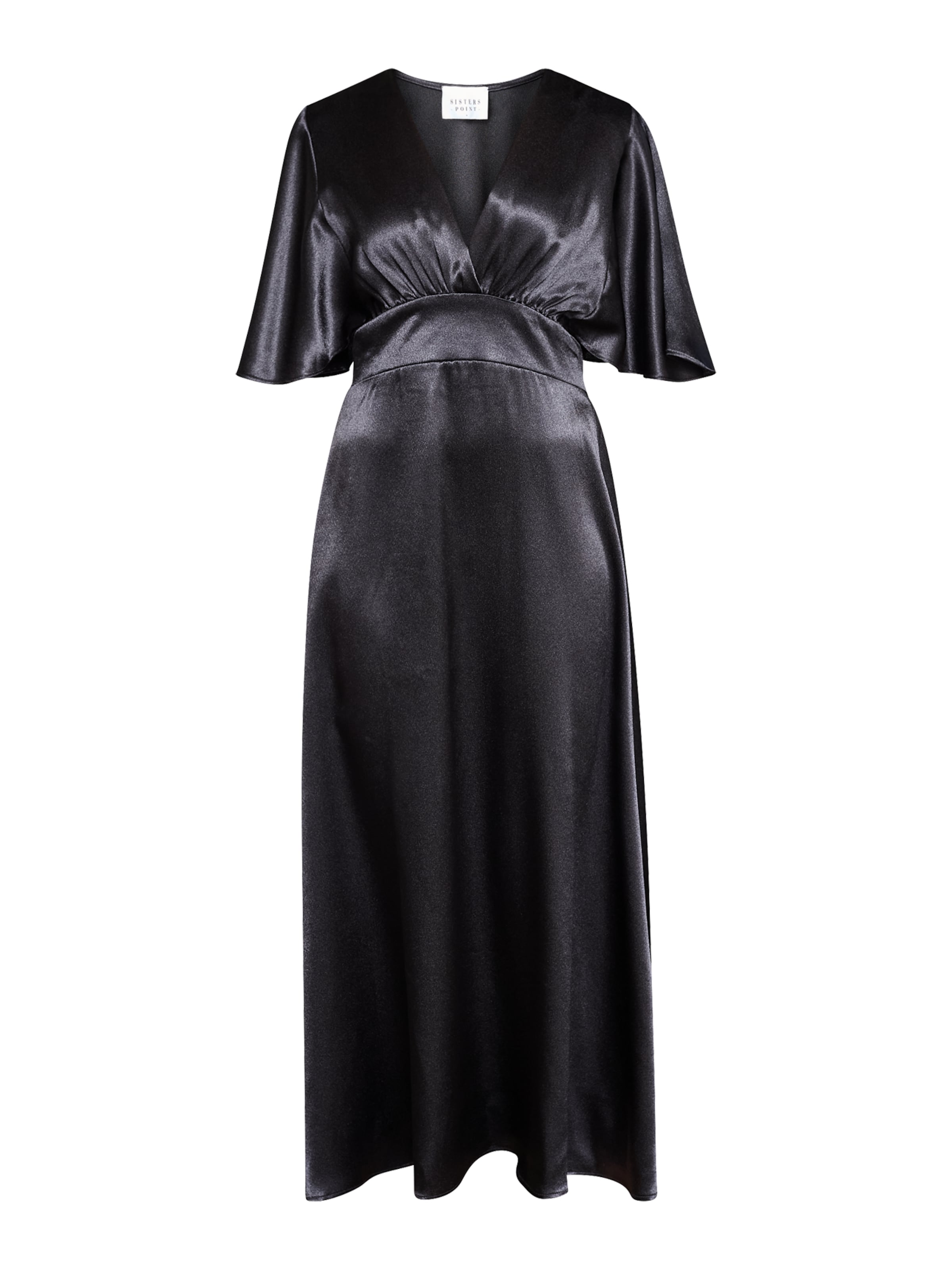 SISTERS POINT - Vestido de noche 'GISELA' en negro: frente