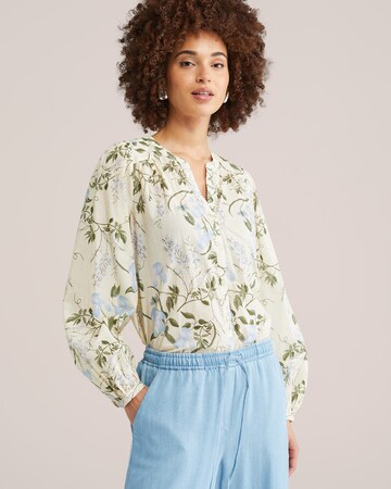 WE Fashion Blúz - bézs: elől