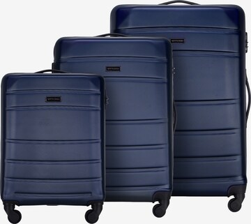 Wittchen Trolley in Blauw: voorkant