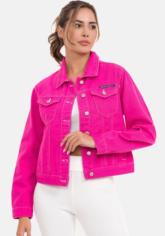 CIPO & BAXX Between-Season Jacket in Pink