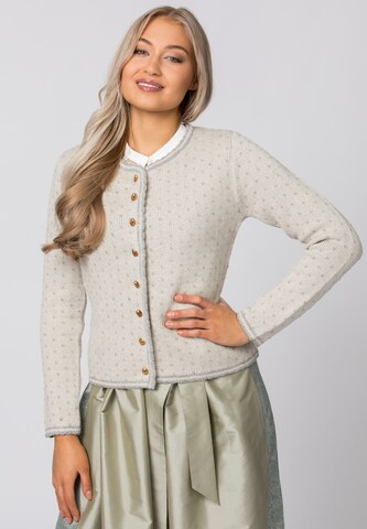 STOCKERPOINT Knit cardigan 'Betty' in White