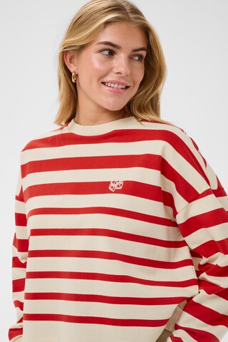 Sweat-shirt 'SZPhilene' SAINT TROPEZ en rouge