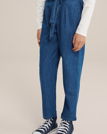 Tapered Jeans di WE Fashion in blu