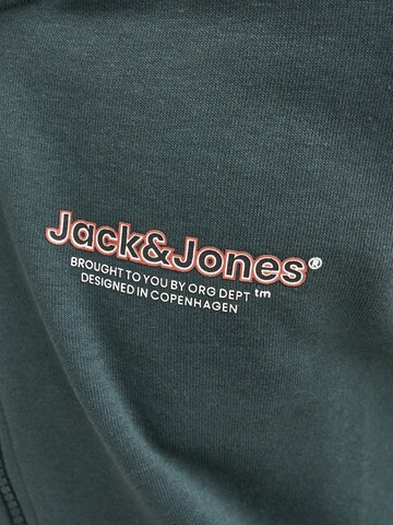 Jack & Jones Junior Sweatjacke 'Lakewood' in Grün