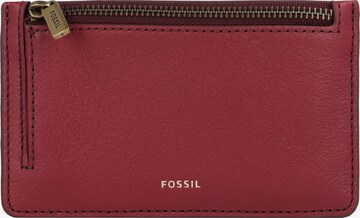 FOSSIL Key Ring 'Logan' in Red: front