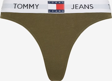 Tommy Jeans Slip in Grün: predná strana