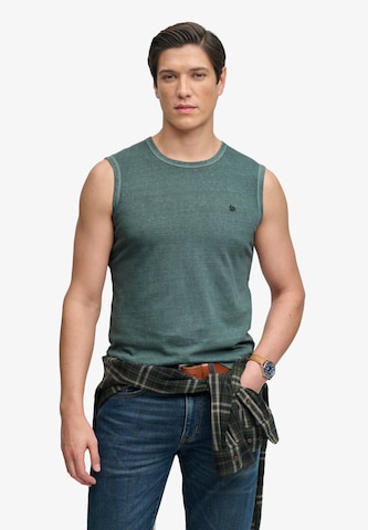 Superdry & Co Shirt 'Classic' in Grijs: voorkant