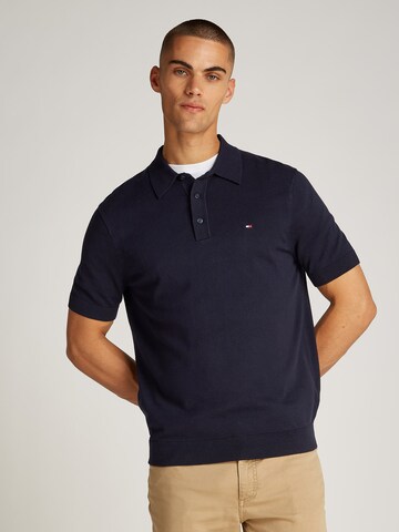 TOMMY HILFIGER Pulóver 'ESSENTIAL' - kék: elől