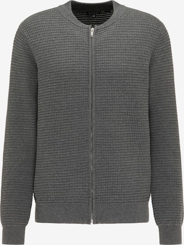 RAIDO Knit Cardigan in Grey: front