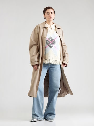 Grace Pulóver 'SNOW' - bézs